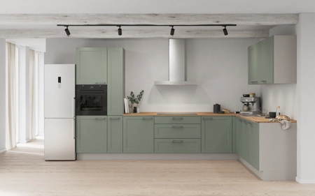 Cuisines Elite Cuisine en L 366,6 cm x 246, 6 cm électroménagers inclus planning 7 Roseau Cascada Cuisines Elite Cuisine en L 366,6 cm x 246, 6 cm électroménagers inclus planning 7 Roseau Cascada