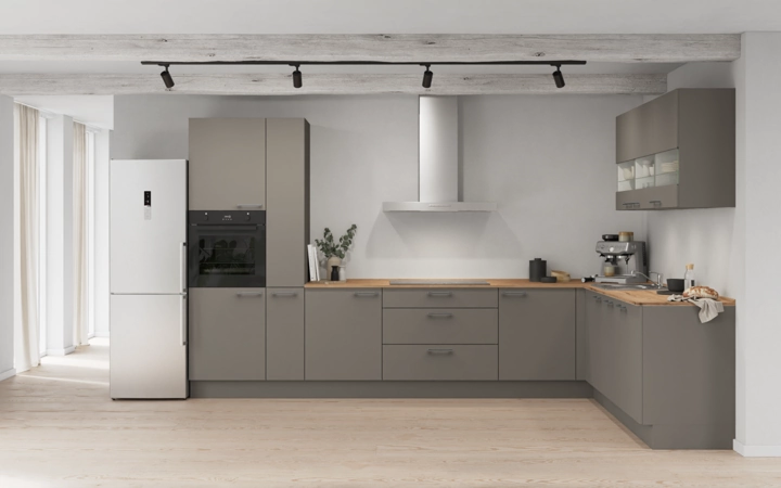 Cuisines Elite Cuisine en L 366,6 cm x 246, 6 cm électroménagers inclus planning 7 0