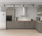 Cuisines Elite Cuisine en L 366,6 cm x 246, 6 cm électroménagers inclus planning 7 0
