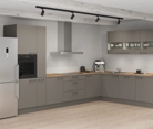 Cuisines Elite Cuisine en L 366,6 cm x 246, 6 cm électroménagers inclus planning 7 1