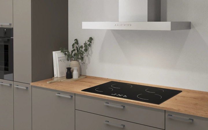 Cuisines Elite Cuisine en L 366,6 cm x 246, 6 cm électroménagers inclus planning 7 2