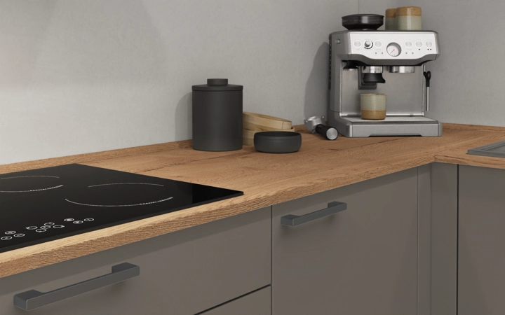 Cuisines Elite Cuisine en L 366,6 cm x 246, 6 cm électroménagers inclus planning 7 3