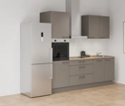 Cuisines Elite Cuisine linéaire 240 cm électroménagers inclus planning 7 1