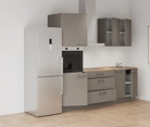 Cuisines Elite Cuisine linéaire 240 cm électroménagers inclus planning 7 4