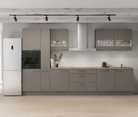 Cuisines Elite Cuisine linéare 360 cm électroménagers inclus planning 7 0