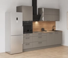Cuisines Elite Cuisine linéare 270 cm électroménagers inclus planning 8 1