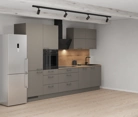 Cuisines Elite Cuisine linéare 330cm électroménagers inclus planning 8 1