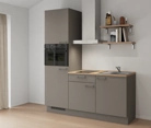 Cuisines Elite Cuisine linéaire 180 cm électroménagers inclus, planning 9 1