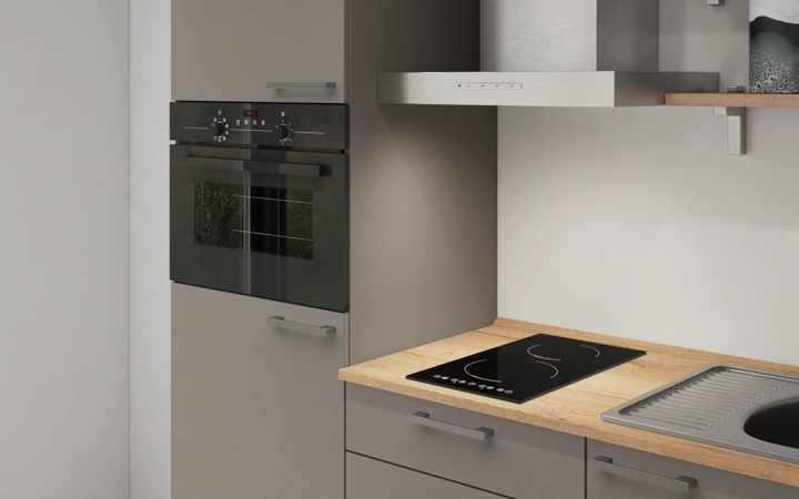 Cuisines Elite Cuisine linéaire 180 cm électroménagers inclus, planning 9 2