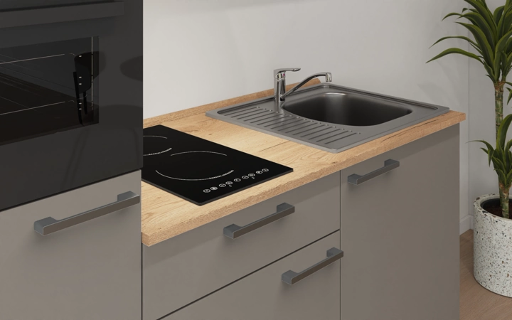 Cuisines Elite Cuisine linéaire 180 cm électroménagers inclus, planning 9 3