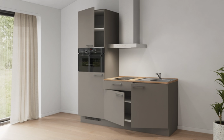 Cuisines Elite Cuisine linéaire 180 cm électroménagers inclus, planning 9 4