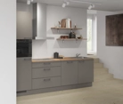 Cuisines Elite Cuisine linéare 270 cm électroménagers inclus planning 9 1