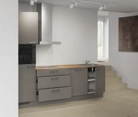 Cuisines Elite Cuisine linéare 270 cm électroménagers inclus planning 9 4