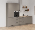 Cuisines Elite Cuisine linéaire 300 cm électroménagers inclus planning 9 1