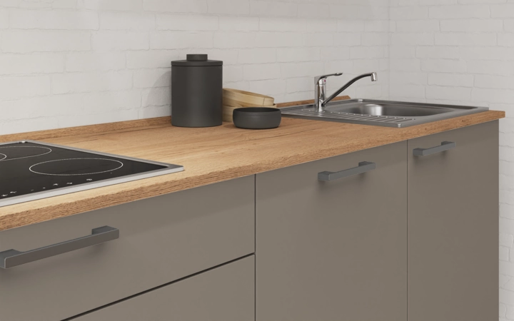Cuisines Elite Cuisine linéare 330cm électroménagers inclus planning 9 3