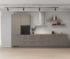 Cuisines Elite Cuisine linéare 360 cm électroménagers inclus planning 9 0