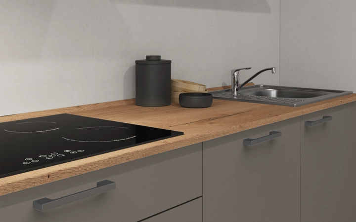 Cuisines Elite Cuisine linéare 360 cm électroménagers inclus planning 9 3